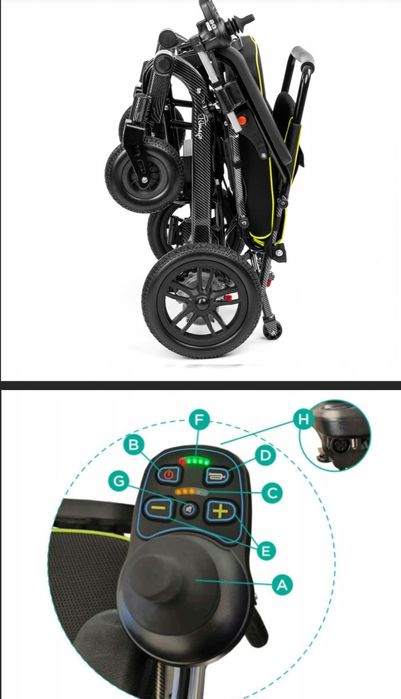 Wózek inwalidzki elektryczny - Timago flash-tim