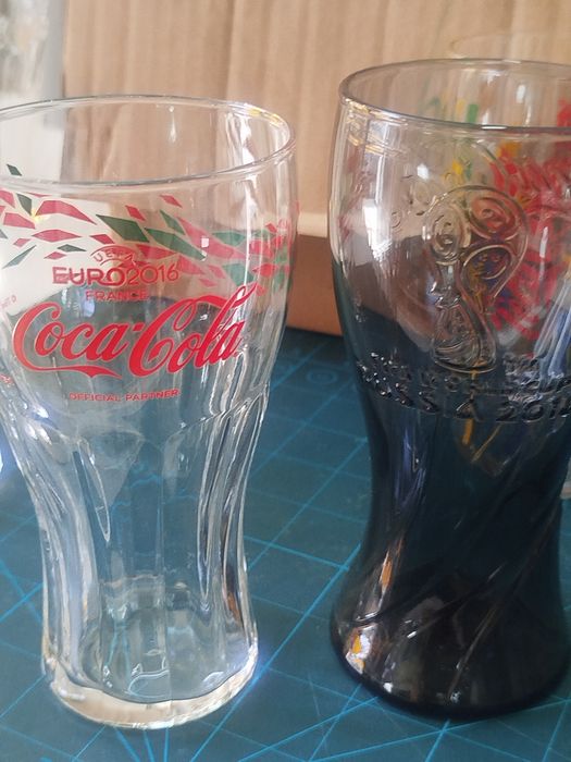 Copos Coca-Cola de vidro