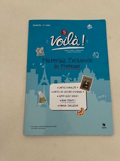 "Voilá! 9" - Francês - 9º ano – NOVO - PROJECTO PROFESSOR