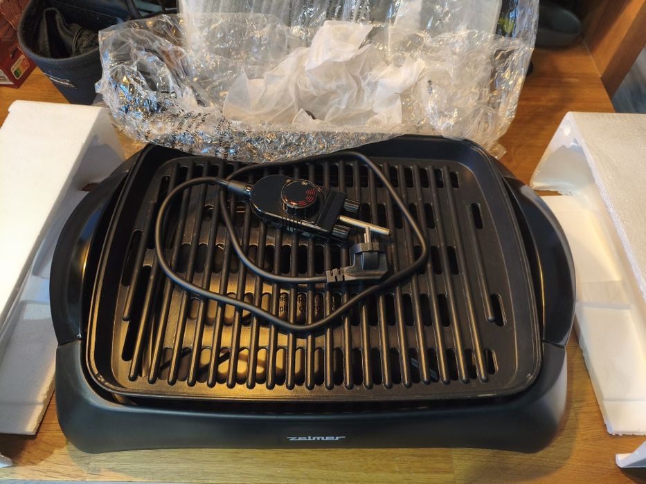 Grill elektryczny Zelmer 40Z011 NOWY 1500W