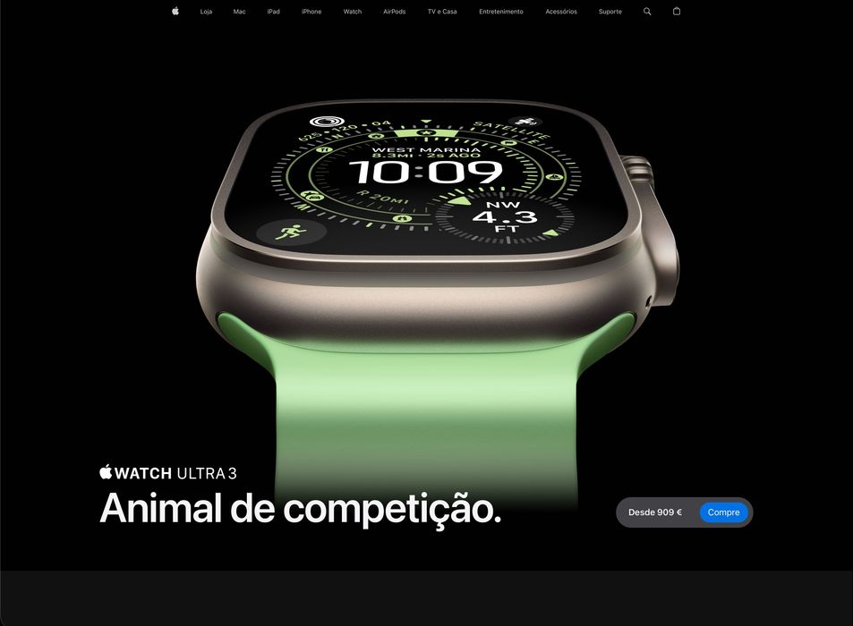 Apple Watch Ultra 3 Titanium Natural CELLULAR+GPS+SATELITE
