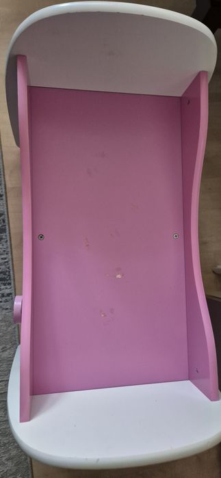 Łóżeczko drewniane  dla lalek