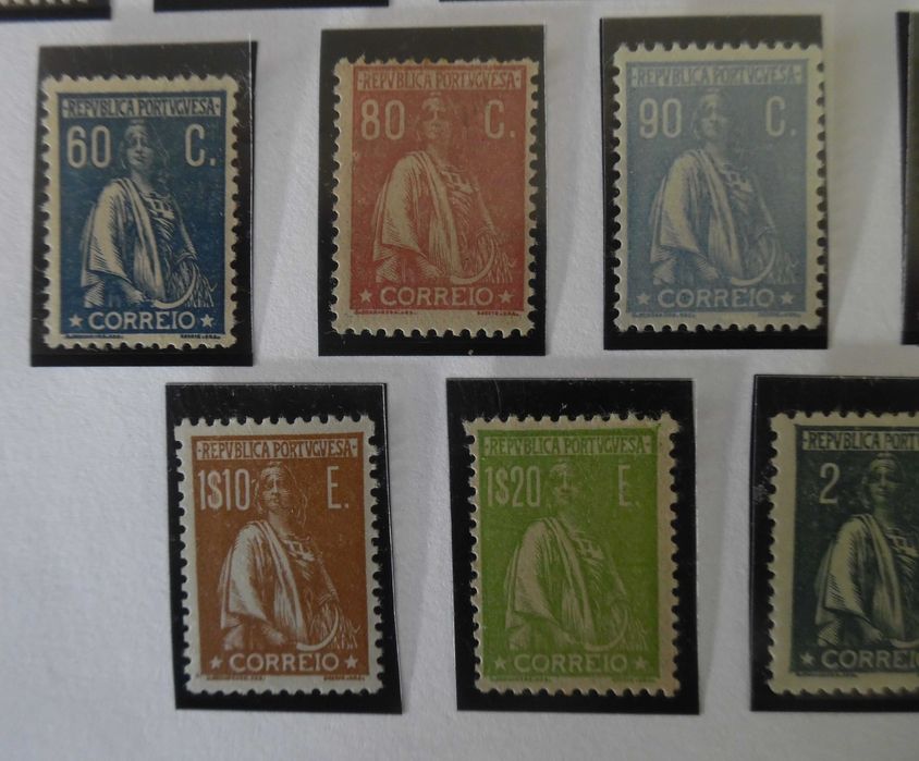 Selos Portugal 1920-Ceres nova taxa série completa NOVO c/ charneira