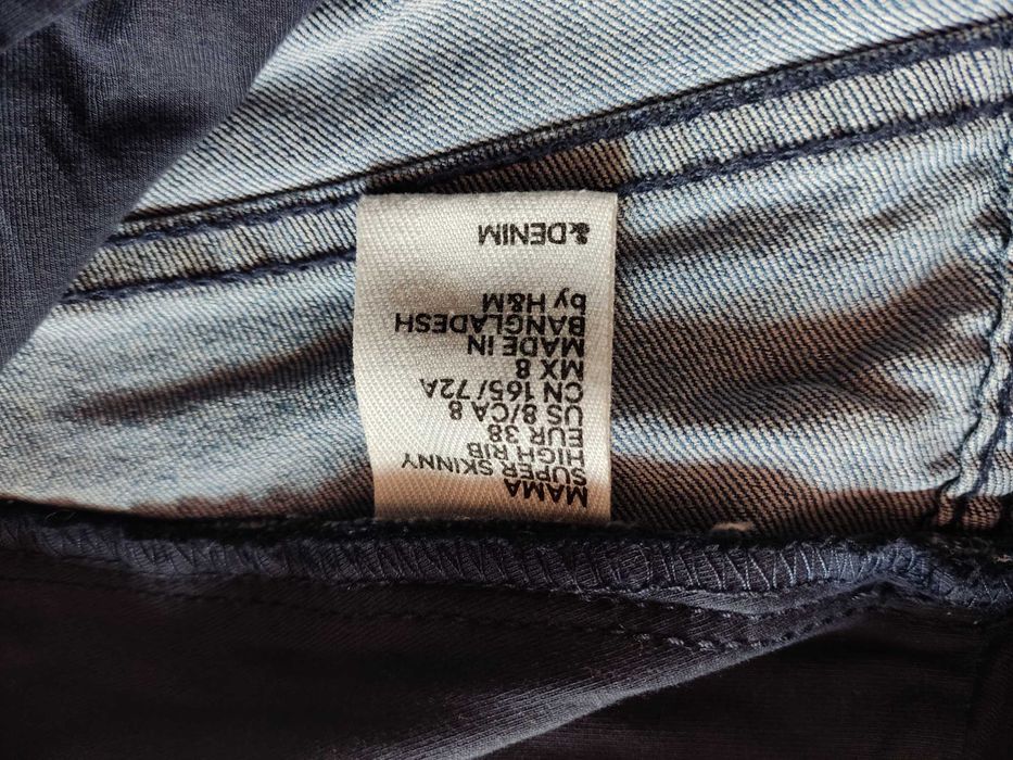 spodnie ciążowe rurki H&M