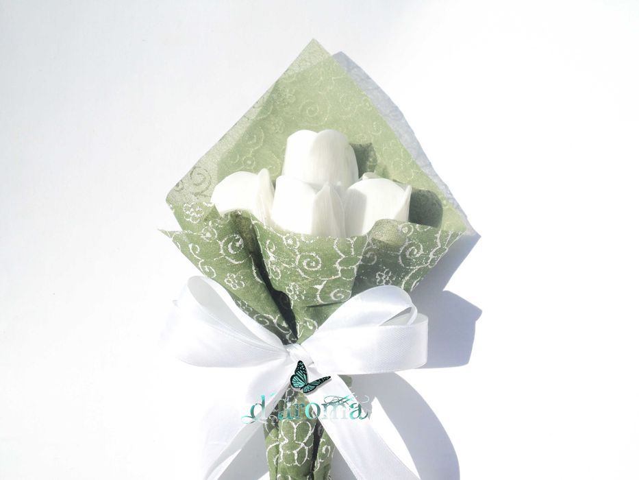 ARRANJO ROSAS em Sabonete decorativo