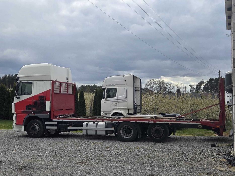 Daf 105 XF 460 laweta oś podnoszona cały na poduszkach