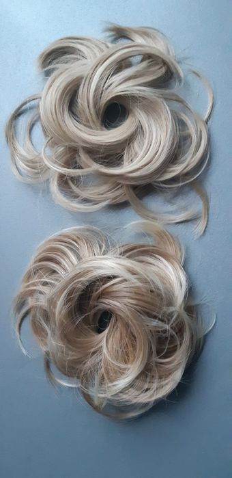 Пучок  волос на резинке (заколка)