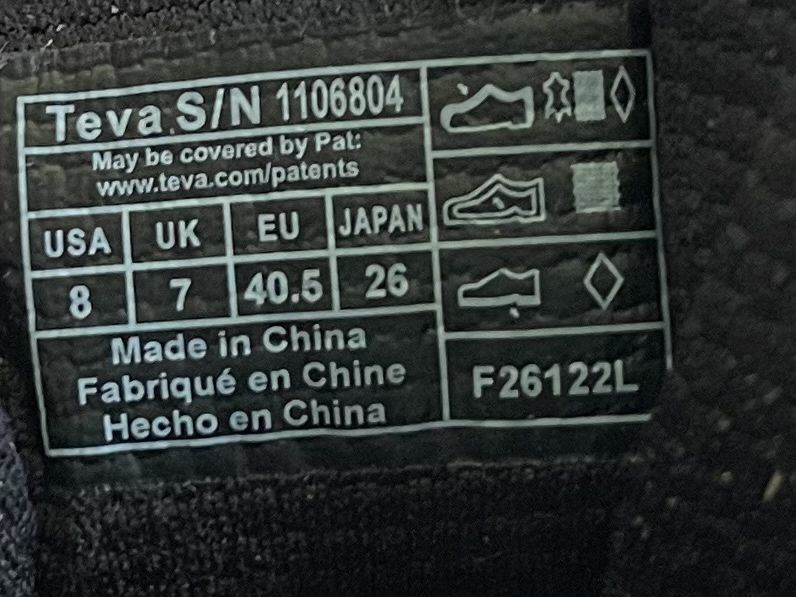 Черевики Teva Grandview Gore-tex 40,5 р