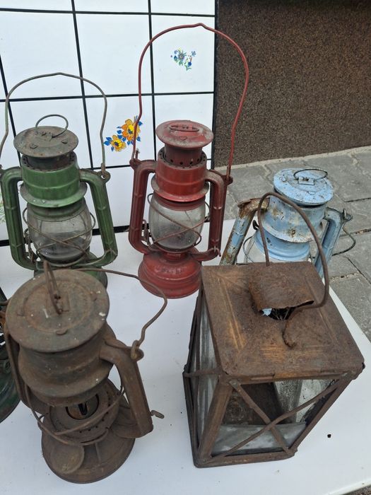 Zestaw lampy naftowych rezerwacja