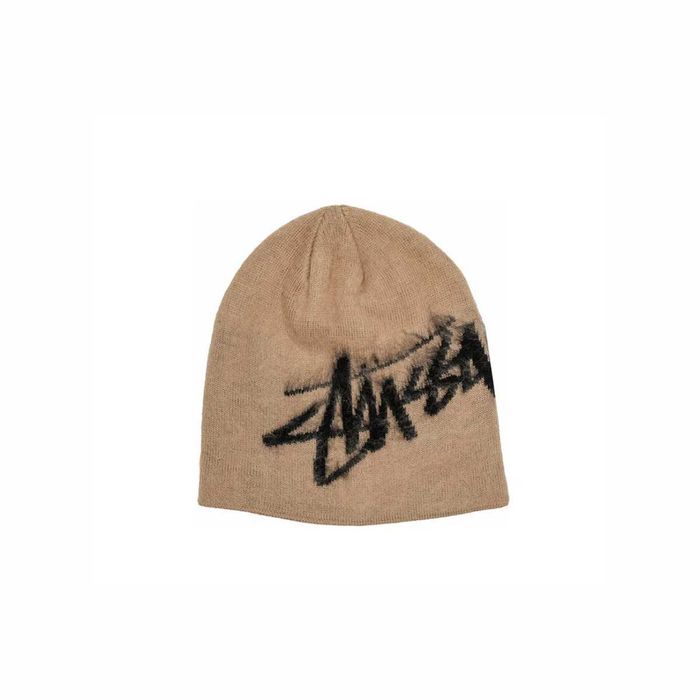 Шапка STUSSY Skullcap Brushed Out Stock Beanie Sand