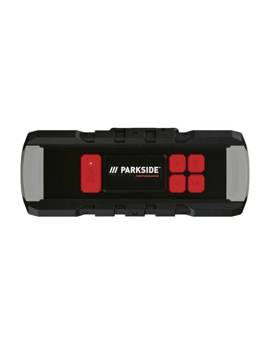 Coluna de som de construção com Bluetooth parkside performance