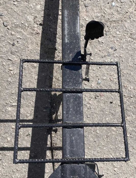 Причіп до мотоблоку з гальмами 140 на 110см