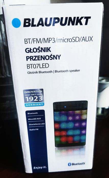 Głośnik bluetooth bezprzewodowy - blaupunkt