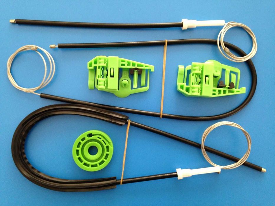 Kit reparar elevador vidro Audi Bmw Vw Mercedes Fiat Seat Renault Skoda Peugeot NOVO