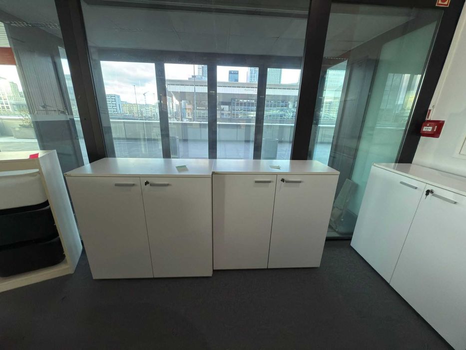 Komoda aktowa biała komody szafy aktowe biuro dom przedpokój salon