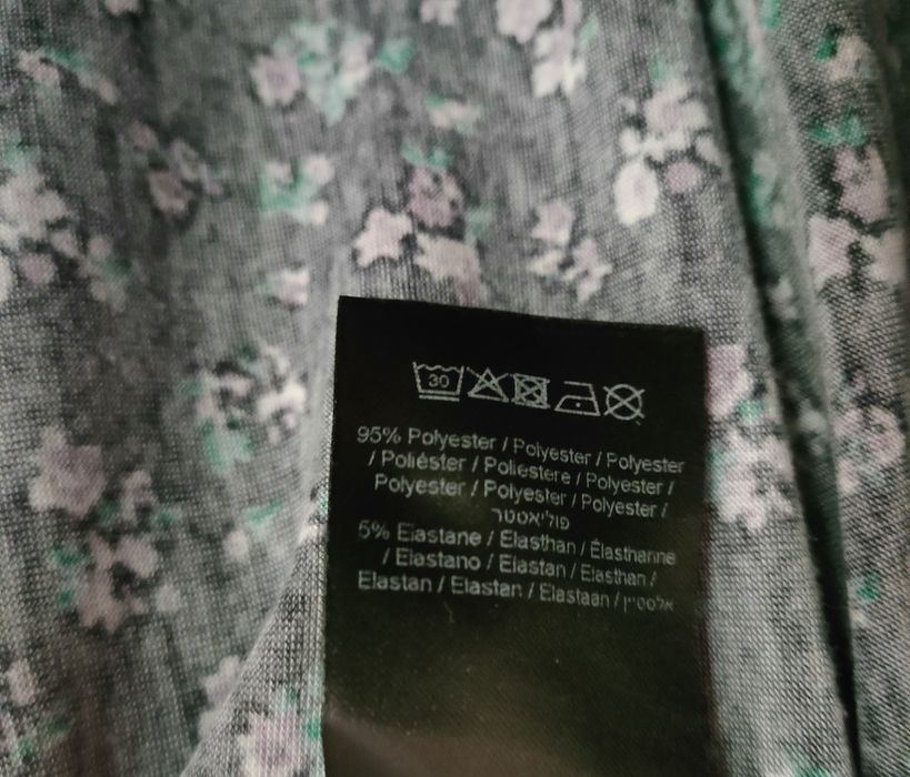Moves fajna długa sukienka w kwiatki M/L