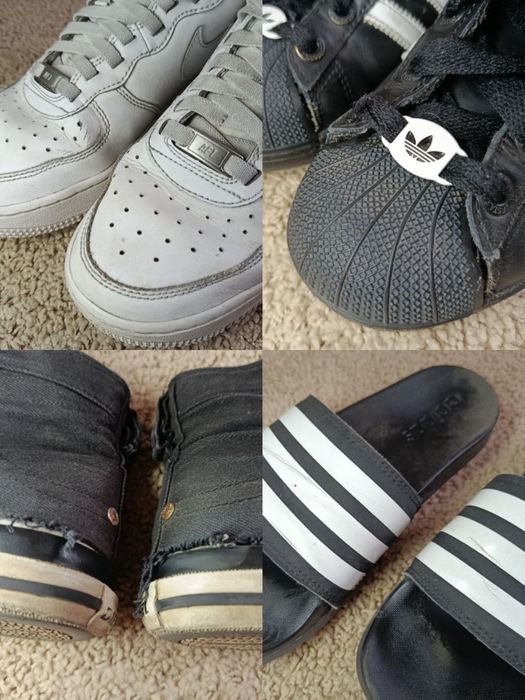 Кросівки, кеди, тапки: nike, adidas, diesel