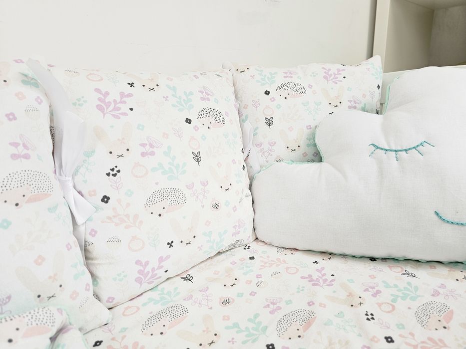 Zestaw do łóżeczka 60×120 dla noworodka