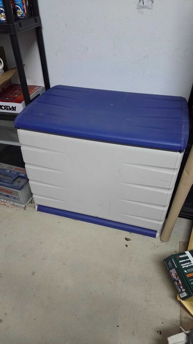Gazebo, metal detector, fan, reclining camp chair, book case, garden storage box for sale!