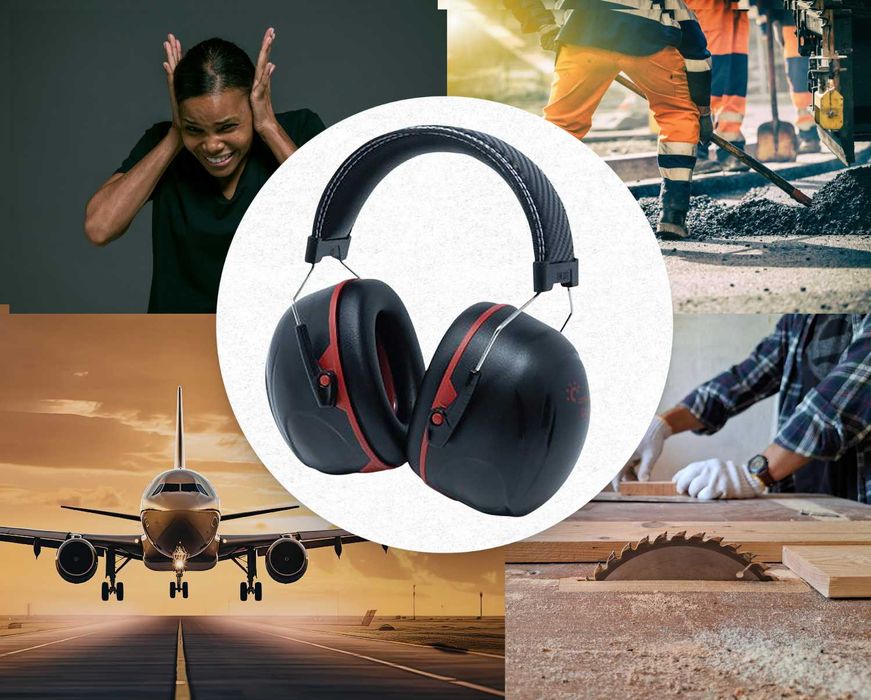 Nauszniki Słuchawki Nakarkowe Ochronne Słuchu CENTURION SANA36 36dB