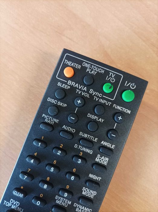 Comando Remoto Sony - Amplificador Av System -RM-ADU007