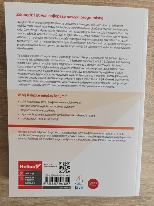 Książki do nauki programowania w języku Java