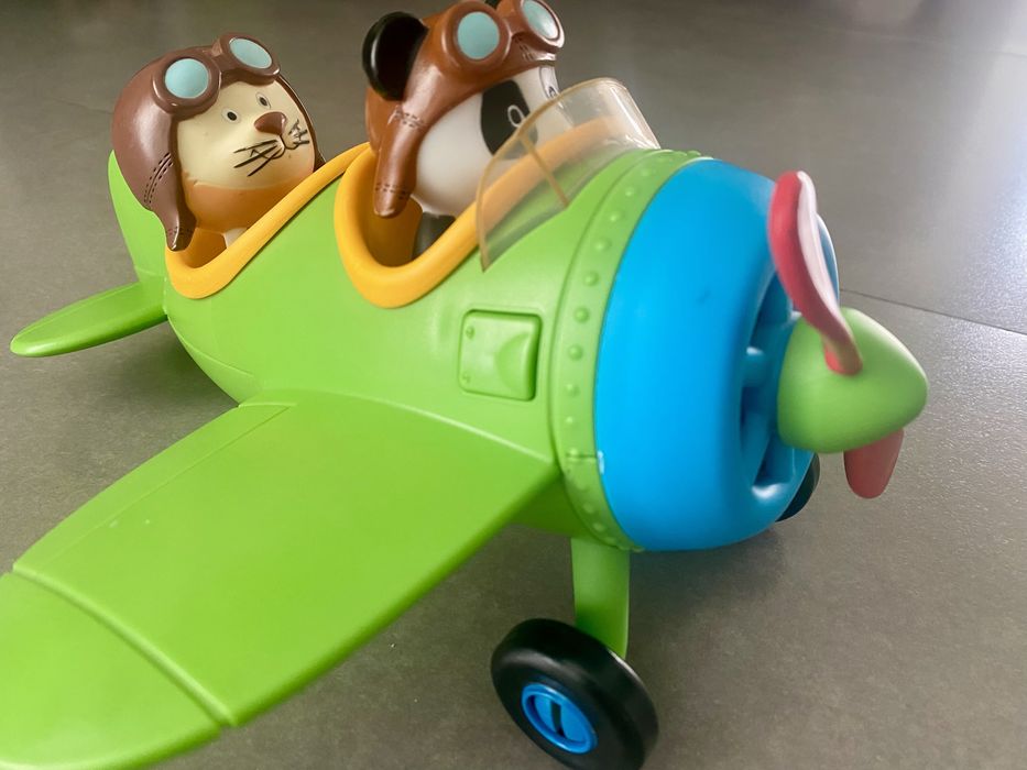 Avião do Panda como novo