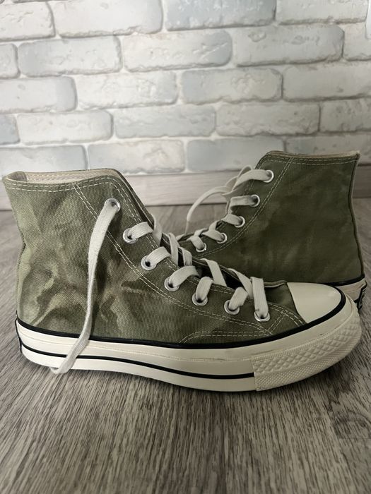 Converse високі хакі 37р  . Стан гарний