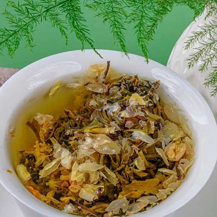 Шен пуер з жасмином 200г •❱❱ весняний букет 2025р ❰❰• від Сонгде