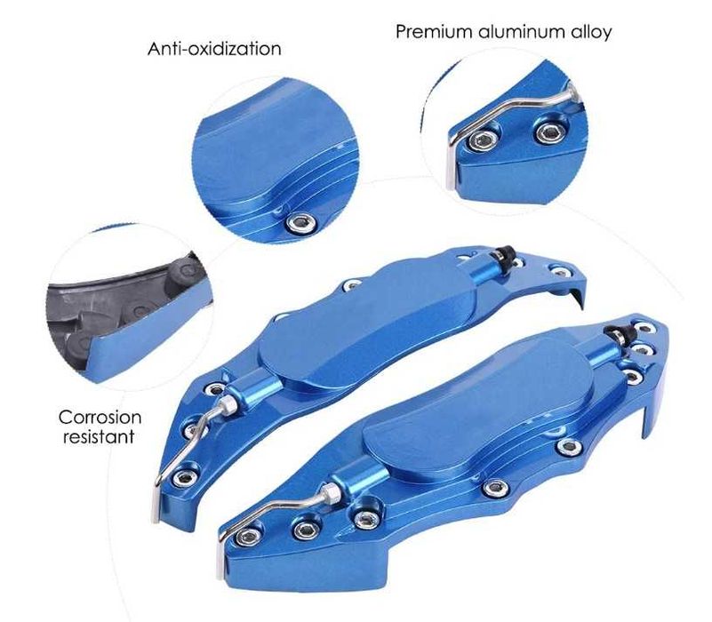 Caliper capas alumínio pinças travão maxila BMW Mercedes Audi e outras