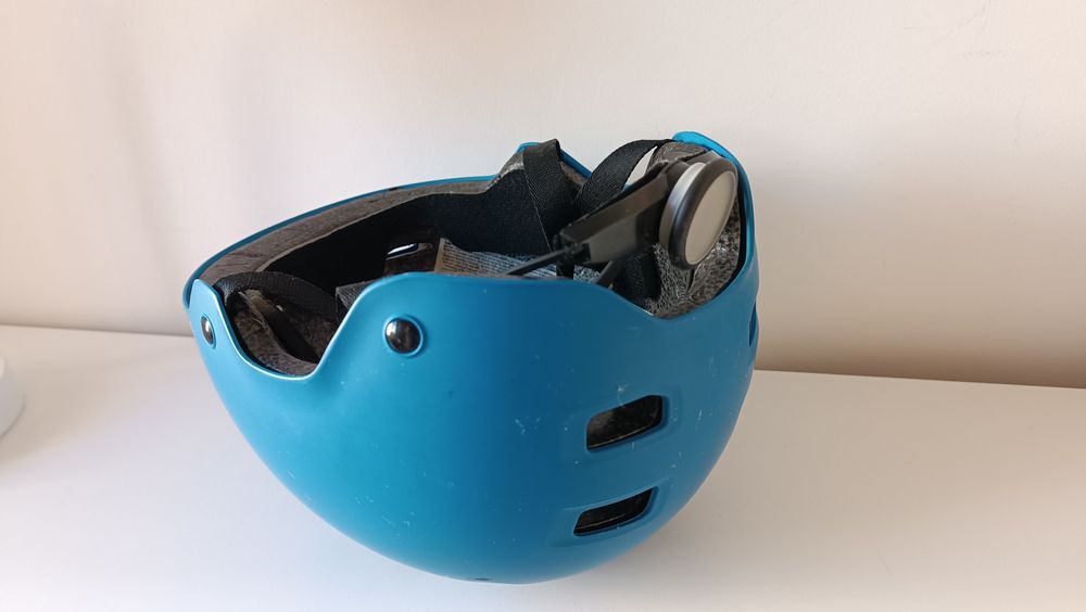 Capacete infantil Decathlon Oxelo 52-55cm