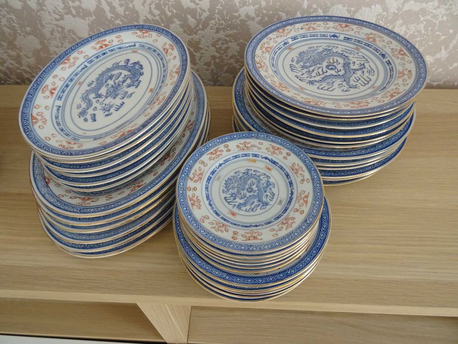 Conjunto de pratos #chinesa -36 pesas