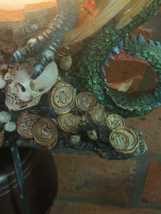 Candeeiro Dragões - Luminária