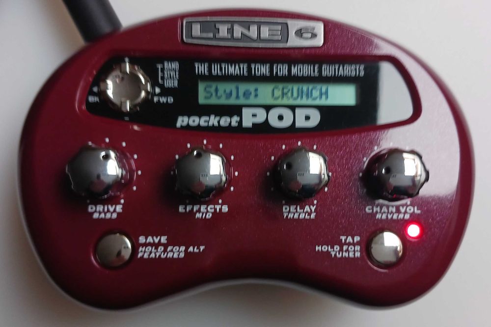 Line 6 Pocket Pod Multiefeitos para guitarra