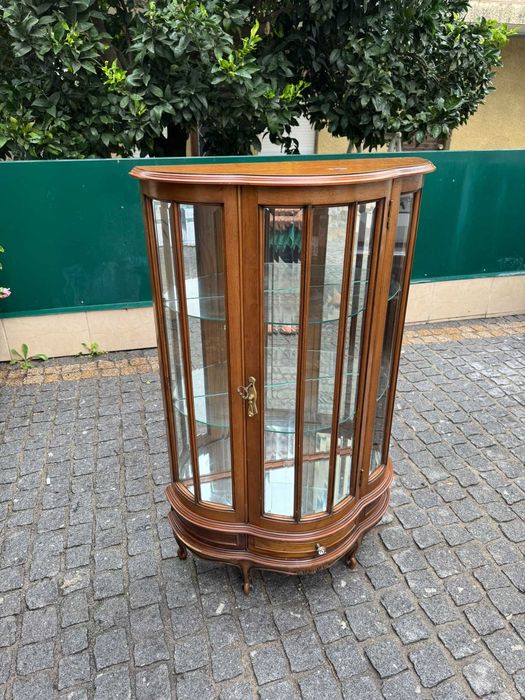 Vitrina vintage madeira