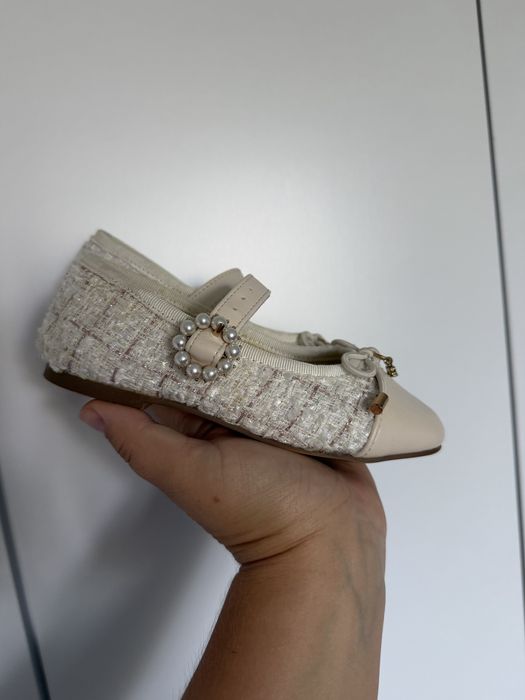 Туфлі, туфельки на дівчинку zara, hm 16см