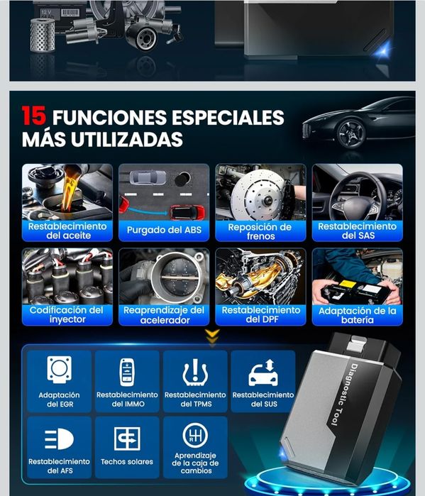 Maq de de diagnóstico multimarcas auto Launch Ediag  pro