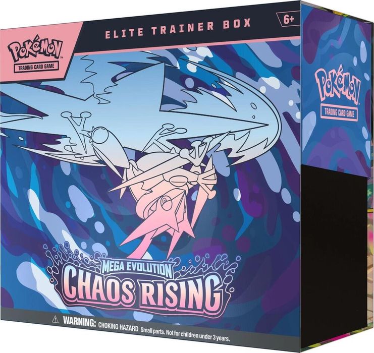 Chaos Rising etb Pokemon