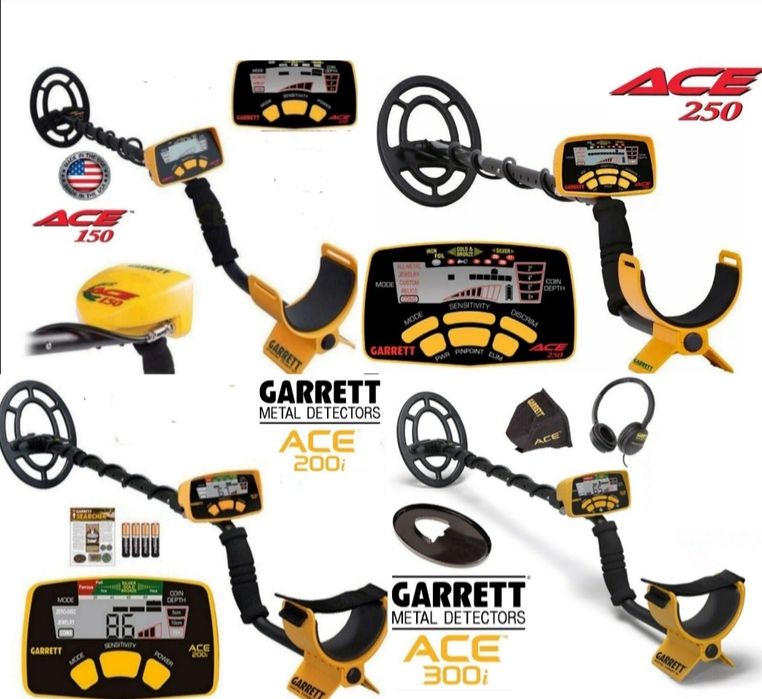 Металошукач GARRETT ACE 150,200і,250,300і,400і, EURO ACE 350/Офіційні