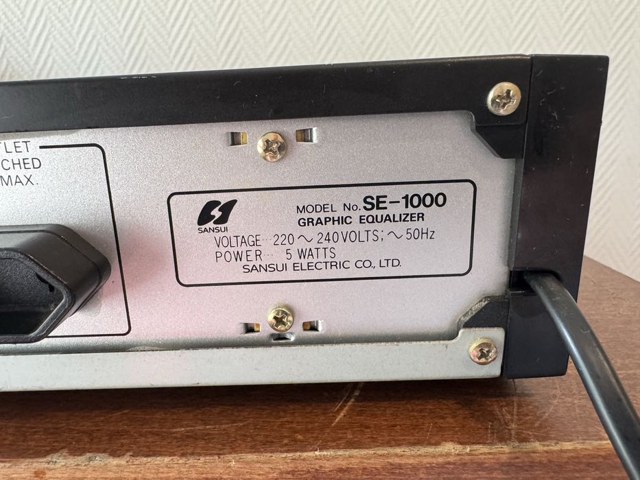 Equalizer Sansui SE-1000