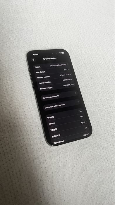 iPhone 14 Pro 128GB Gwiezdna Czerń