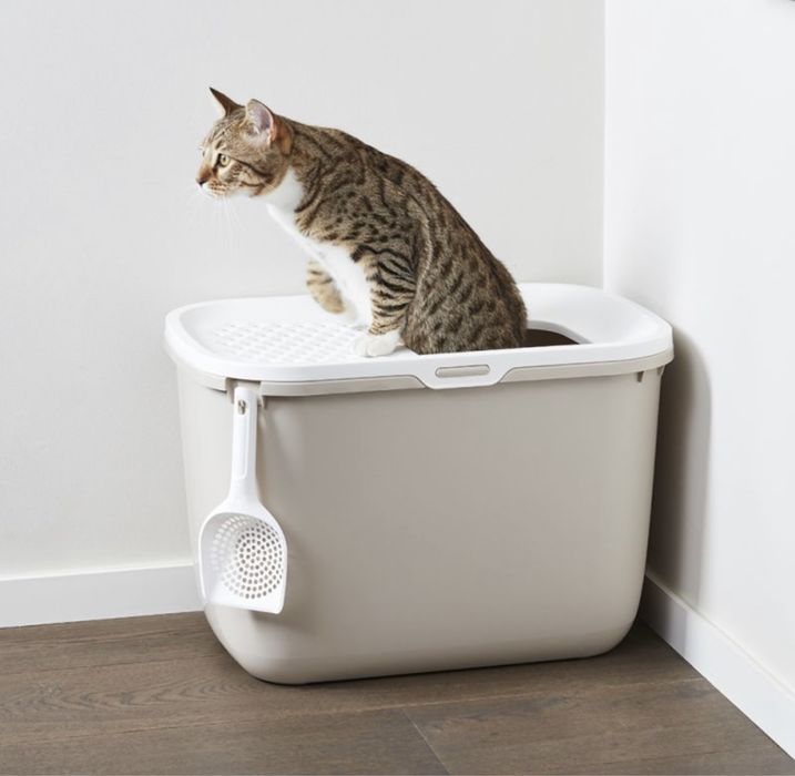 LOJA!! Wc Gatos Hop In caixa de areia - NOVO!!