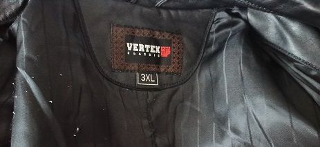 Чоловічий кожний пальто-плащ