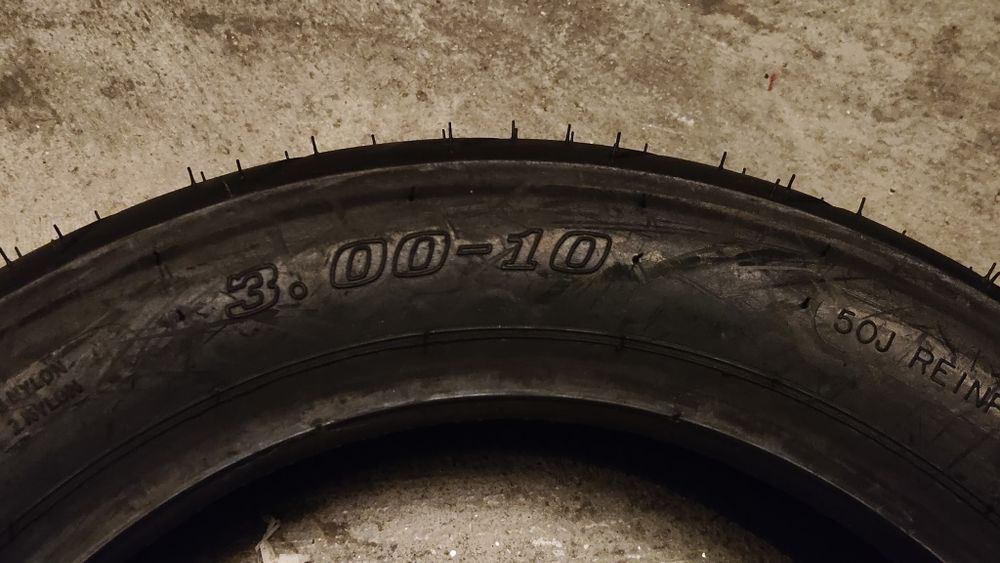 2 Pneus para Vespa/ Scooter Dunlop ScootSmart