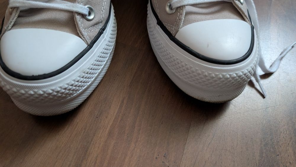Converse trampki beż latte
