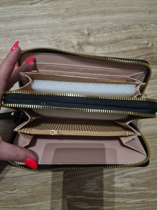 Portfel nowy, czarny