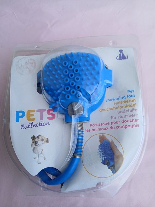 Chuveiro massajador para cão/gato