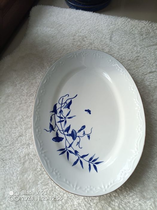 Polmisek patera duzy talerz porcelana Karolina