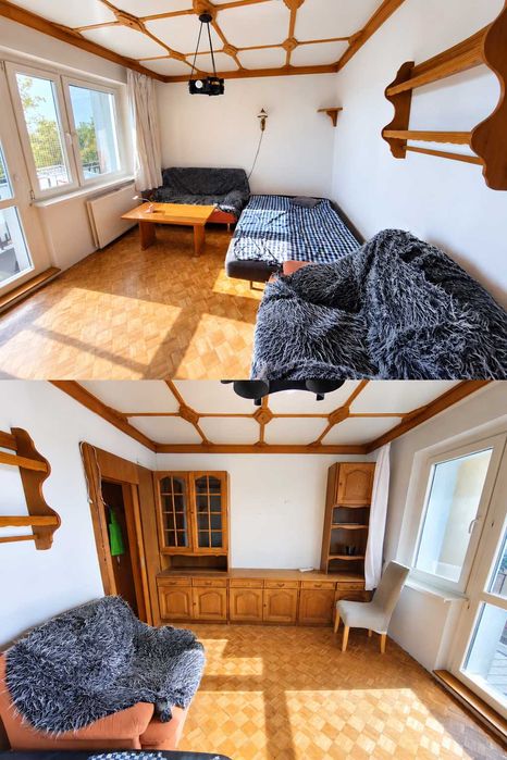 Mieszkanie na wynajem 3 pokoje, 55 m², 2 piętro, balkon | Wzgórze Wolności | 1700 zł