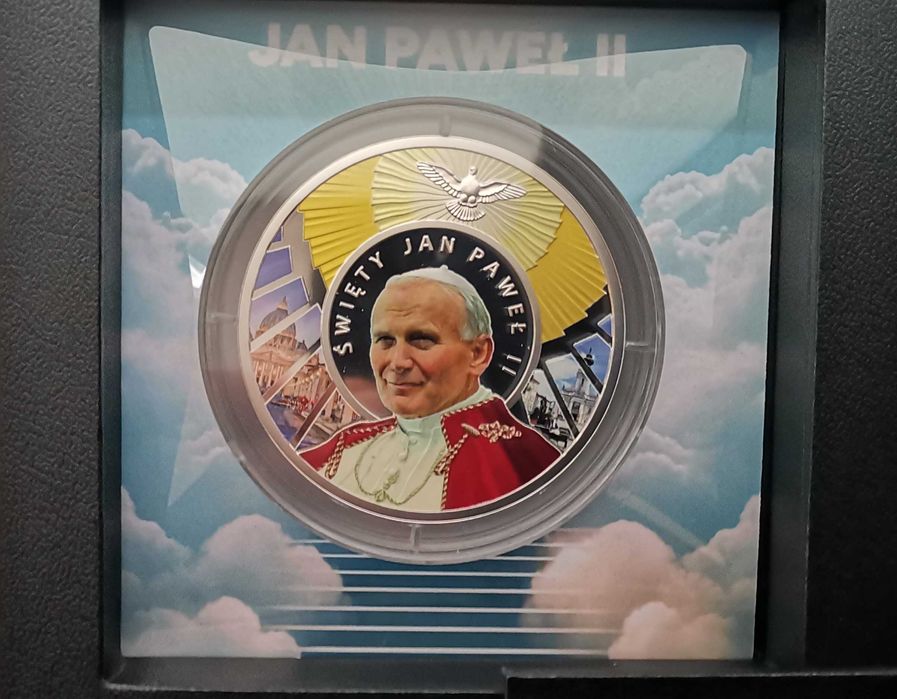 Jan Paweł II medal 20 rocznica śmierci.
